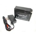 Batteryjack BatteryJack PM4B-BS-FI120005W1 AGM Battery & Charger 12 V YT4B - BS 2001 - 2009 Yamaha SR400 Vino 50 YJ50R Classic PM4B-BS-FI120005W1